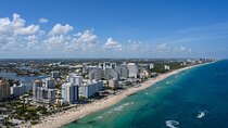 Helicopter Tour around Hard Rock Guitar, Cities & Beaches