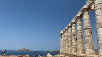 Sounion Highlights: Vouliagmeni, Olive Farm, Poseidon Temple, Thorikos Theatre 