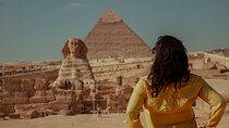 Full day private tour to great pyramids Sphinx Egyptian Museum and Nile boat ride