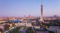 El-moez street and cairo tower with dinner