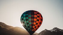 Hot Air Balloon Flying Over Marrakech