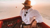 Amazing Views Of Dubai Beautiful Desert By Hot Air Balloon From Dubai