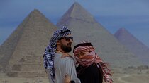 Layover to Giza Pyramids Egyptian Museum Bazar Nile Dinner Cruise