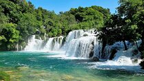 Private day tour to Krka Waterfalls, Primosten & Trogir