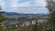 Full-Day Hiking in Bohemian Paradise Malá Skála near Prague
