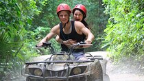 ATV Adventure Ride! With Cenote Swim and Ziplines (Shared ATV) + Round Transport