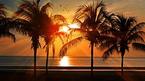 Catamaran to Isla Mujeres at sunset pick up Cancun
