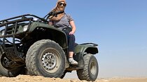 Quad in The Pyramids desert