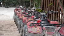 Cenote, Atvs, zipline at the best cancun park