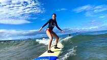 Group Surf Lesson at Kalama Beach in Kihei