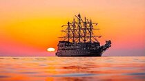 Alanya Sunset Cruise with Dinner, Swimming & Foam Party