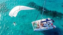 Catamaran Party on the Caribbean Sea to Isla Mujeres