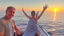 Sunset private boat tour of Cinque Terre with traditional ligurian gozzo