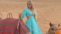 Private Evening Desert Safari: Sandboarding Camel Ride BBQ Dinner