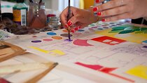 Private Silk Painting Workshop in Jerusalem - Create a scarf -