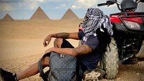 Private ATV ride at the desert of GIZA pyramids 