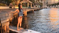 Sunset on Paddleboard Experience in Las Olas Fort Lauderdale 