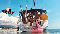 Full day private sailing trip in Barcelona -snorkel, swim and sun