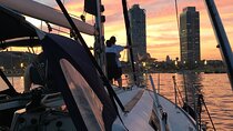 Sunset boat trip with open bar of cava (local champagne)