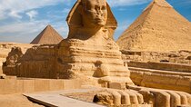 Pyramids and Citadel from Alexandria Port