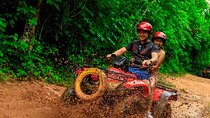 Amazing ATV Tour, Ziplines and Cenote Swim with Lunch and round trip included