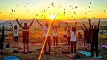 Outdoor yoga in Cappadocia