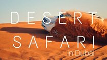  Dubai Desert Safari with Dune Bashing and BBQ Dinner