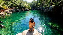 Eco Adventure at Cenotes Casa Tortuga and Tulum Ruins only from Cancún!