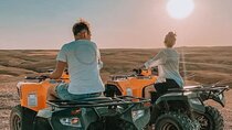 Quad biking in the Agafay Desert