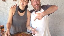 Paella Class, Winery and Bike Ride with Hotel Pickup from Sitges
