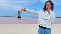 Tour Las Coloradas! Amazing Pink Lake Round Transportation from Tulum