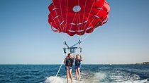 Hula Hula Island by Catamaran with Parasailing Fly - Hurghada