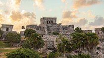 Cultural day 4 in 1 - Coba, Tulum, Cenote kuxtal & Playa del Carmen from Cancún