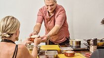 Greek Cuisine Cooking Class in Santorini with Recipes and Wine