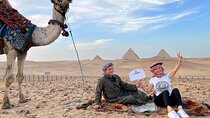 Giza Pyramids Sunset by Camel Activity