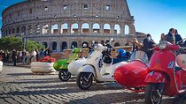 Afternoon Vespa Sidecar Tour in Rome with Gourmet Gelato stop 