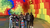 Balloon flight with private transportation and guided tour to Teotihuacán