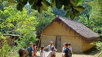 Natural day in an indigenous village