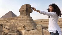 Cairo Layover Tour from Cairo Airport to Giza Pyramids Eg- Museum and Eg-Bazaar
