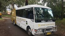 Sydney Airport to Sydney CBD shared ride seat in vehicle shuttle transfer