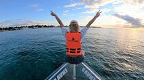 Live Cancun from our Transparent Boat