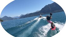 Wakeboarding Lake Zurich - morning !