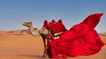 Flying dress photoshoot activity in Dubai