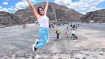 Guadalupe Shrine And Teotihuacan Pyramids From Mexico City