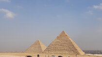 Giza Pyramids with (GEM) Grand Egyptian Museum 