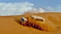 Dubai Desert Safari: Dune Bashing, Camel Ride, Sandsurf & 5* BBQ