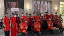 Saigon Vespa By Night Street Food With Female Riders Ao Dai 