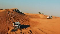 Dubai Desert Safari with Live Show, BBQ Dinner, Camel Ride & Sand Board Options
