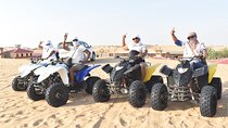 Dubai Desert 4x4 Dune Bashing, Self-Ride 30min ATV Quad, Camel Ride,Shows,Dinner
