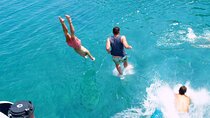Full Day Boat Tour of Corfu and Mainland Greece with beach BBQ